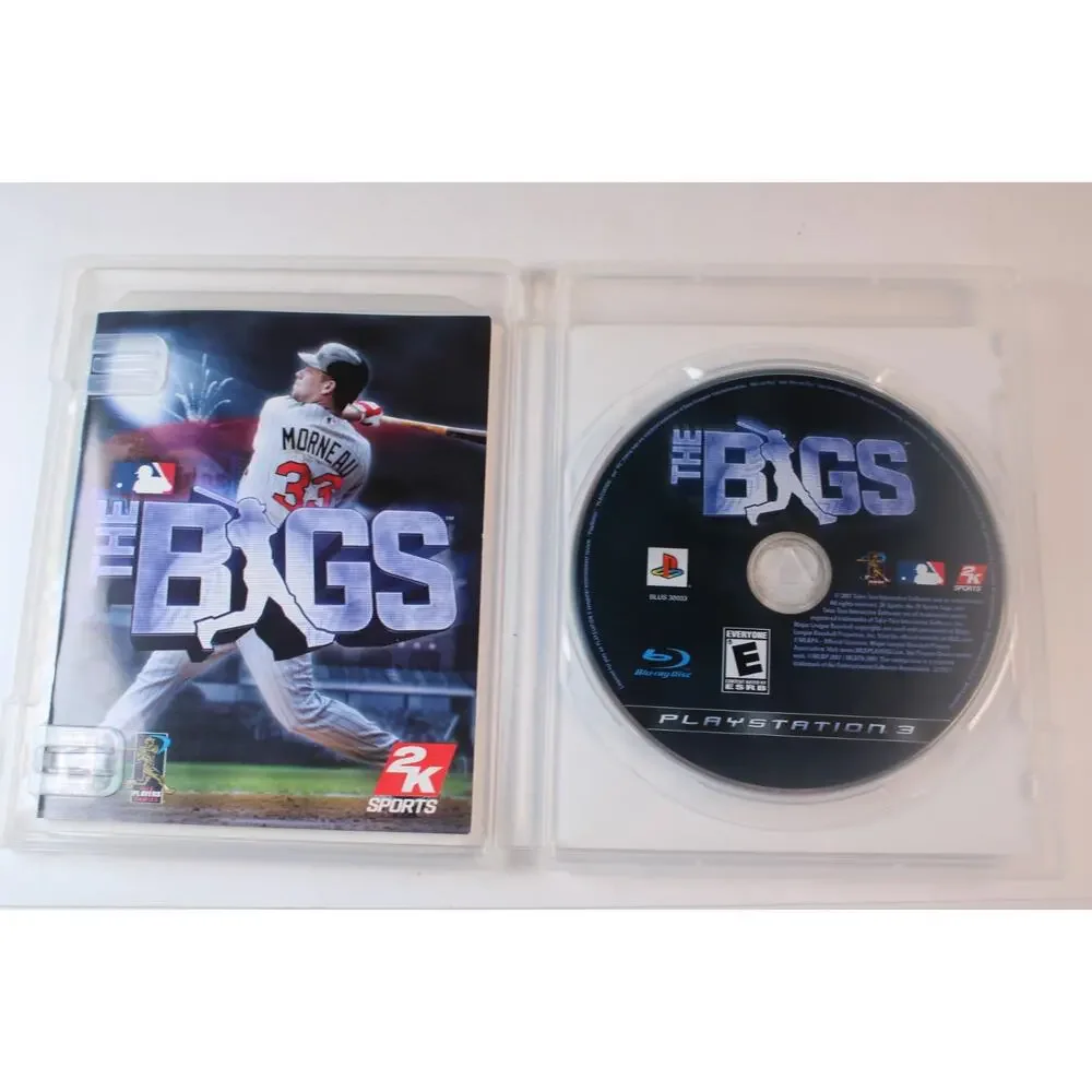 The Bigs (Sony Playstation 3, PS3) Authentic, Complete, Tested/works